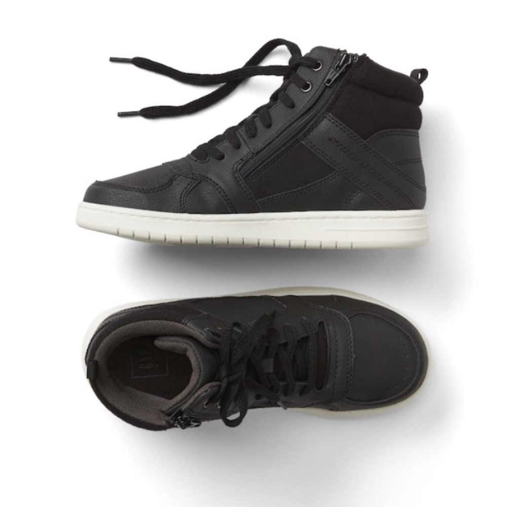 Gap Boys Herringbone Hi-top Sneakers